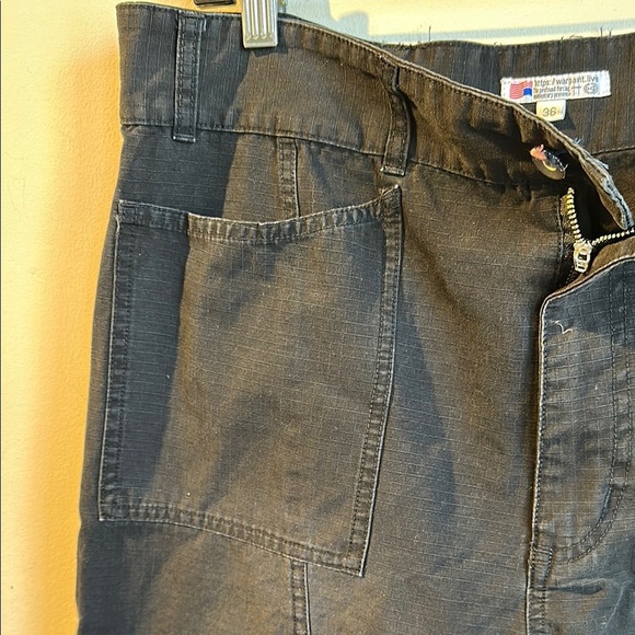 Men's Warpaint Black Cargo Pants - Picture 4 of 6